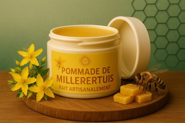 Pommade à la fleur de millepertuis: 