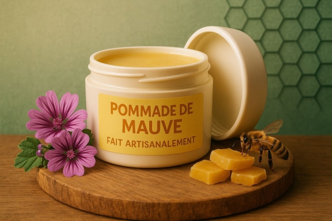 Pommade à la fleur de mauve